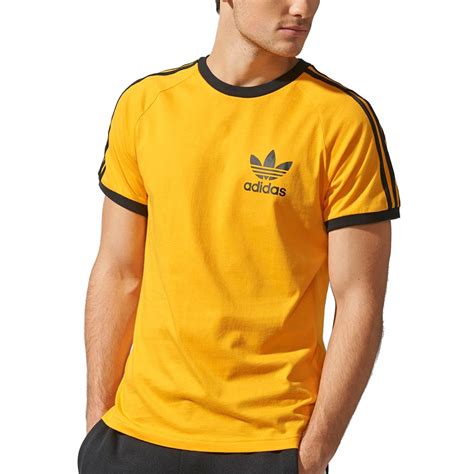 adidas t shirt gelb herren|Gelbe adidas T.